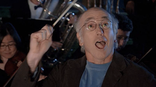 Surprise birthday idea: Hire an orchestra to play the <i>Curb Your Enthusiasm</i> theme